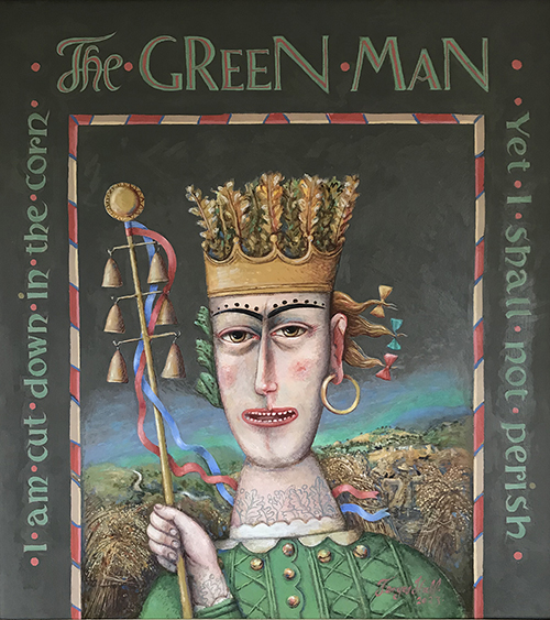 The Green Man by Fergus Hall